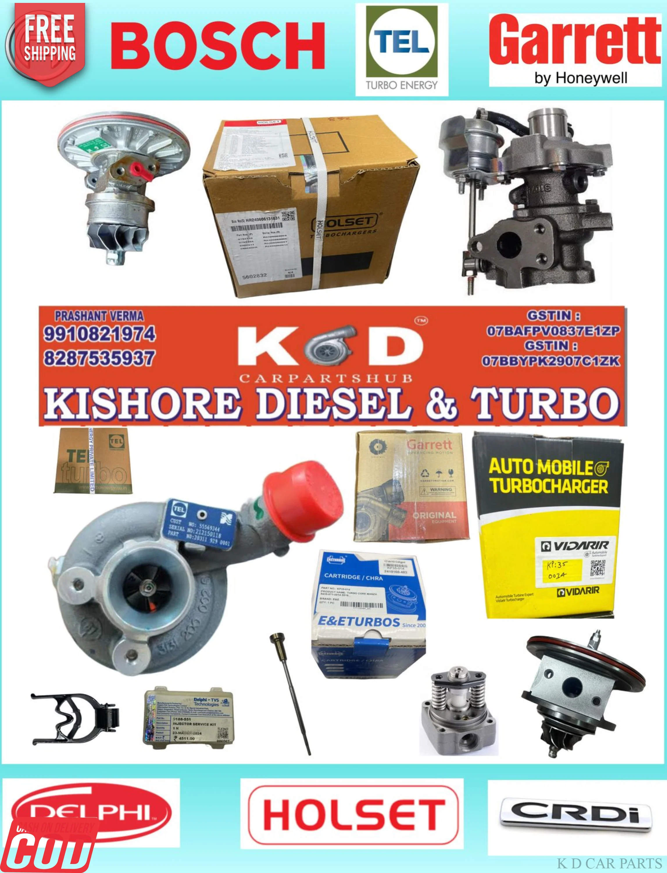 Turbocharger For Toyota Etios/Liva 17201-0W010 Suotepower - Image 6