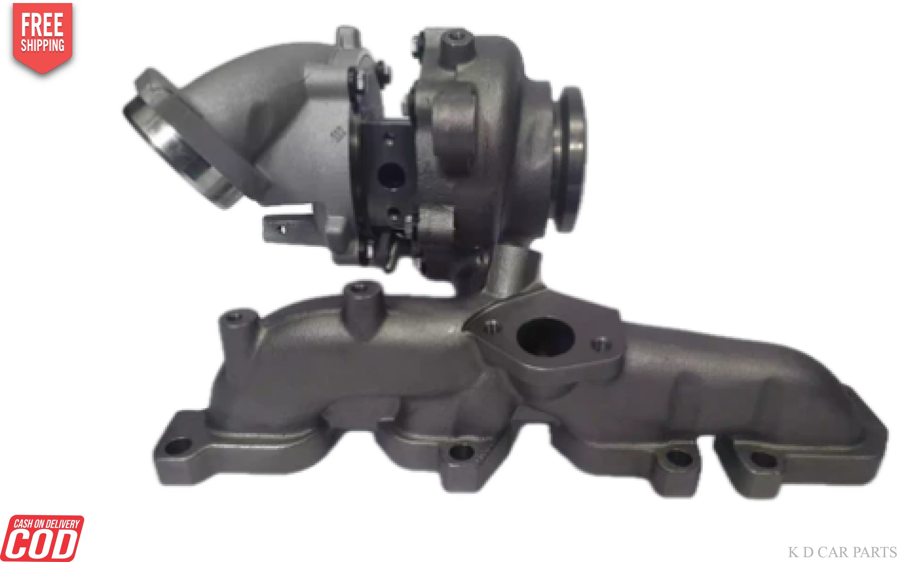 Turbocharger For Volkswagen Vento, Skoda Rapid 1.6L 03L253016A E&E - Image 6
