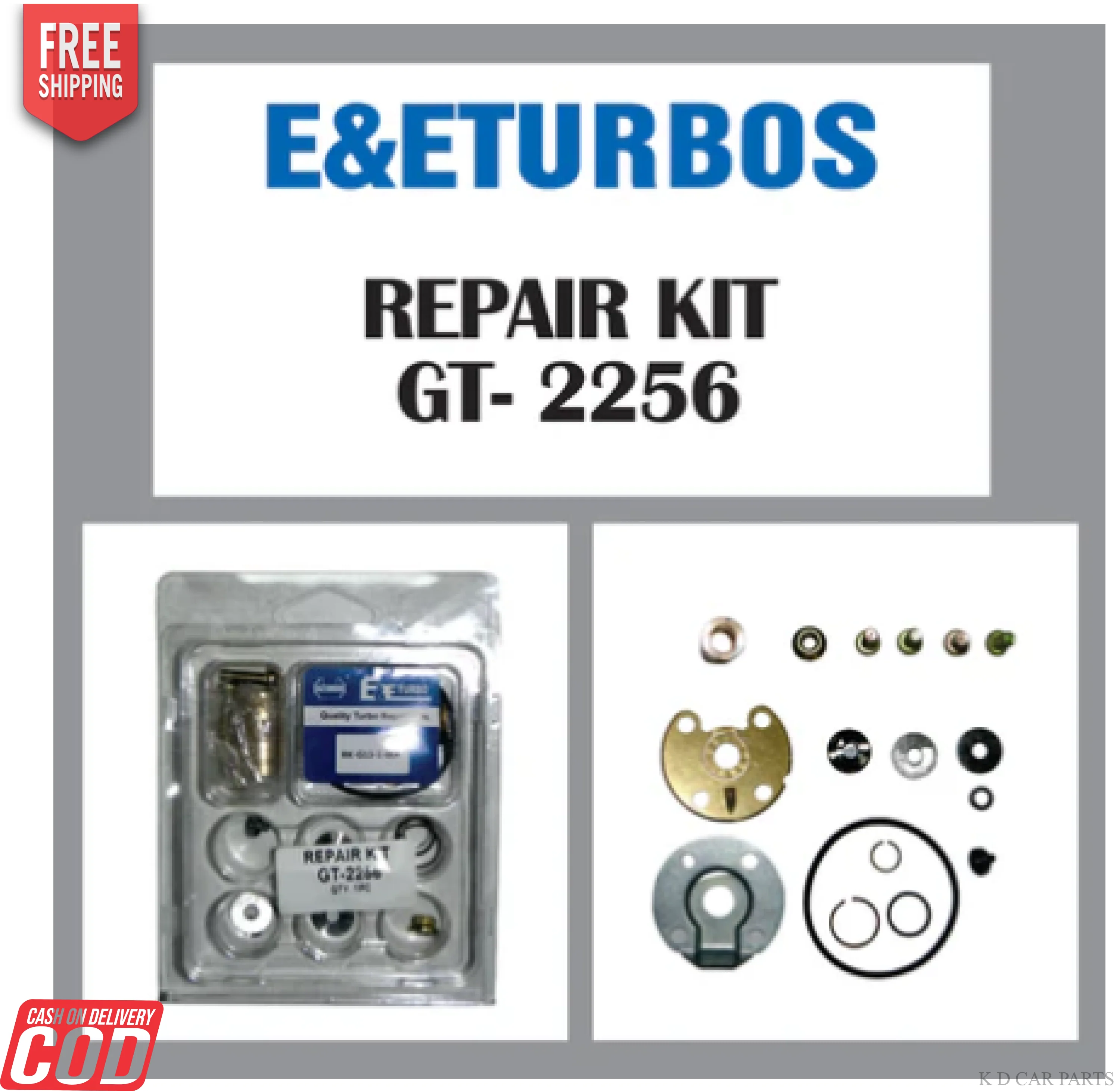 Turbocharger Repair kit for Tata Caterpillar Perkins GT2256 E&E